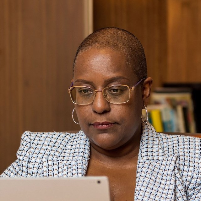Lilian Nicolaas at work
